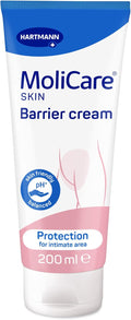 MoliCare Skin Barrier Cream, Nutriskin Protection Complex, ideal for intimate area and skin stressed by incontinence, suitable for babies and recommended by paediatricians, 200ml