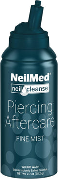 NeilMed NeilCleanse Piercing Aftercare, Fine Mist, 75.2g