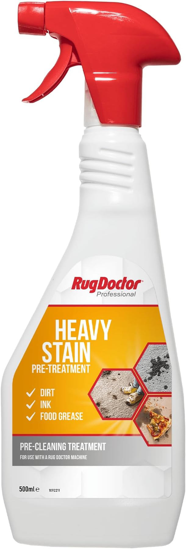 Rug Doctor Heavy Stain - Pre Treatment, 500ml Trigger Spray