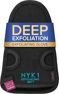 DEEP EXFOLIATION Body Exfoliator Mitt For Dead Skin Removal (1 Glove) NYK1 Exfolimitt Exfoliating Glove For Smooth, Healthy & Glowing Skin - Washable, Quick-Drying & Gentle On Skin