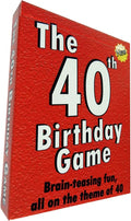GoForItGames.com The 40th Birthday Game - amusing little gift or present idea for anyone turning forty. Fun as a 40th birthday party icebreaker.