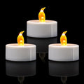 12 Pack LED Tea Lights, Warm Yellow Light, for Decoration[Energy Class A]
