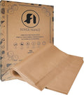 100 Pcs Unbleached Parchment Paper Baking Sheets, 8x12 inch Baking Paper, Precut Non-Stick Parchment Sheets for Baking, Cooking, Grilling, Air Fryer and Steaming, Precut Silicone Baking Paper