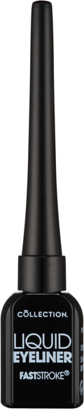 Collection Cosmetics Fast Stroke Eyeliner, Quick Drying Formula, 4ml, Black