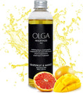 OLGA Grapefruit & Mango Reed Diffuser Refill – 180ml Long-Lasting Strong Fragrance Oil – Luxury Refill for Diffuser Bottles – Sweet, Fresh & Bold Large Room Aroma Up to 90 Days – Reeds Not Included