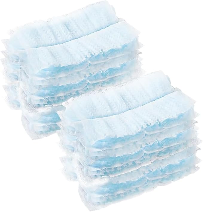 Fluffy Dusters Magnet Refills - 20 Pack Compatible with Flash Dust Magnet Disposable Duster Heads - Cleaning Furniture, Blinds, Car, Home, Office