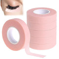 6Pcs Eyelash Tape, 6M Liner Tape - Comfortable, Easy to Tear for Extensions (Pink)