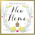 New Home Card, Wishing you happy time in your New Home, Gingerbread House Greeting Card