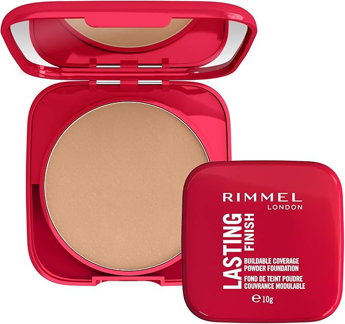 Rimmel London Lasting Finish Compact Foundation, 004 Rose Ivory, 7g