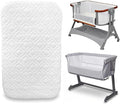 Next to Me Bedside Crib Mattress Compatible to Fit Baby & Toddler Crib Super Soft & Extra Thick Foam Breathable Quilted Cover (83 X 50 X 5cm)