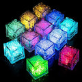 Kids Sensory Toys, 12PCS Led Light Up Bath Toys For Toddlers, Liquid Sensor Bath Lights For Kids, Sensory Bath Toys For Children, Light Up Ice Cubes For Bath