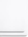 Snuz Bedside Crib Fitted Sheets - Fits All SnuzPod Cribs, 100% Jersey Cotton SnuzPod Sheets, Machine Washable, Tumble Dryer Safe, Breathable, Universal Fit 44x80cm, 2 Pack, White