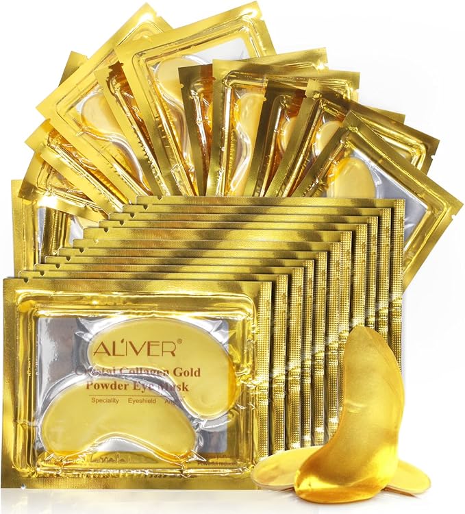 Under Eye Masks 25 Pairs, Collagen Eye Mask, Eye Patches Skincare, Eye Treatment for Anti Aging, Anti Wrinkle, Moisturizing & Reducing Fine Lines, Dark Circles and Puffy Eyes for Women, Men