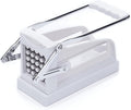 KitchenCraft Potato Chipper, Professional Chip Cutter, Plastic and Stainless Steel, 23.5 x 1.5 x 12 cm, White