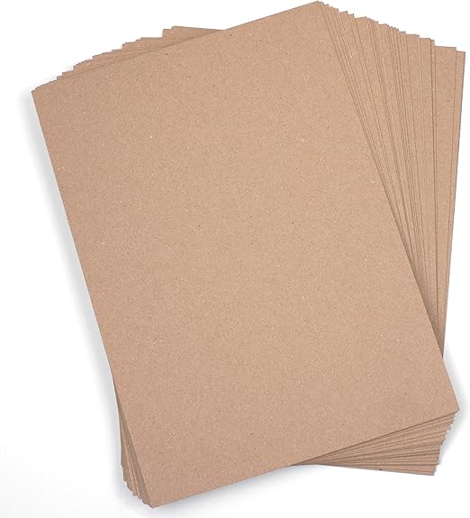 House of Card & Paper Brown Kraft Card 280gsm A4 x 50 Sheets