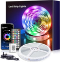 LED Strip Lights 10M, RGB Color Changing Led Light with IR Remote, Flexible Music Sync Led Light Strips, Ideal for Bedroom Home Bar Party Wedding(1 Roll of 10M)[Energy Class A]