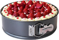 Cake Tin 8 Inch for Baking, 20cm Springform Baking Tin for Cheesecake, Non-Stick Deep Round Cake Pans, Bakeware, Unique Design-Oven Safe, Home and Kitchen