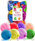Jaunty Partyware 15x Large Punch Balloons for Kids Ideal Party Bag Fillers - 12 Inch Large Size - Assorted Colours - Fun Children’s Party Ideas - Thick & Strong - Easy to Inflate