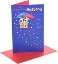 Boofle | Valentine's Day Card for Husband | I Love You Presents | Him, Boys, Men | Cute Design | With Envelope | 14.9 x 22.9 cm