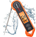 ThermoPro TP19H Digital Meat Thermometer for Cooking with Ambidextrous Backlit, Waterproof Cooking Thermometer Probe for Kitchen Food Temperature BBQ Grill Smoker Oil Fry Candy Instant Read