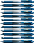 Pentel EnerGel X Retractable Gel Pen - Navy Blue Ink - Pack of 12