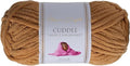 Utopia Crafts Cuddle Super Chunky Chenille Soft Yarn for Knitting and Crochet (Beige, 100g), 60 metri