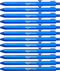 Amazon Basics Retractable Ballpoint Pen, Blue, 12 Count, Pack of 1