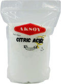 Citric Acid Food Grade 1000gr || Non-GMO, Anhydrous, Make Your Own BathBomb, No Additives, Sour Drinks, Household Cleaning with Citric Acid Powder (Packaging may vary)