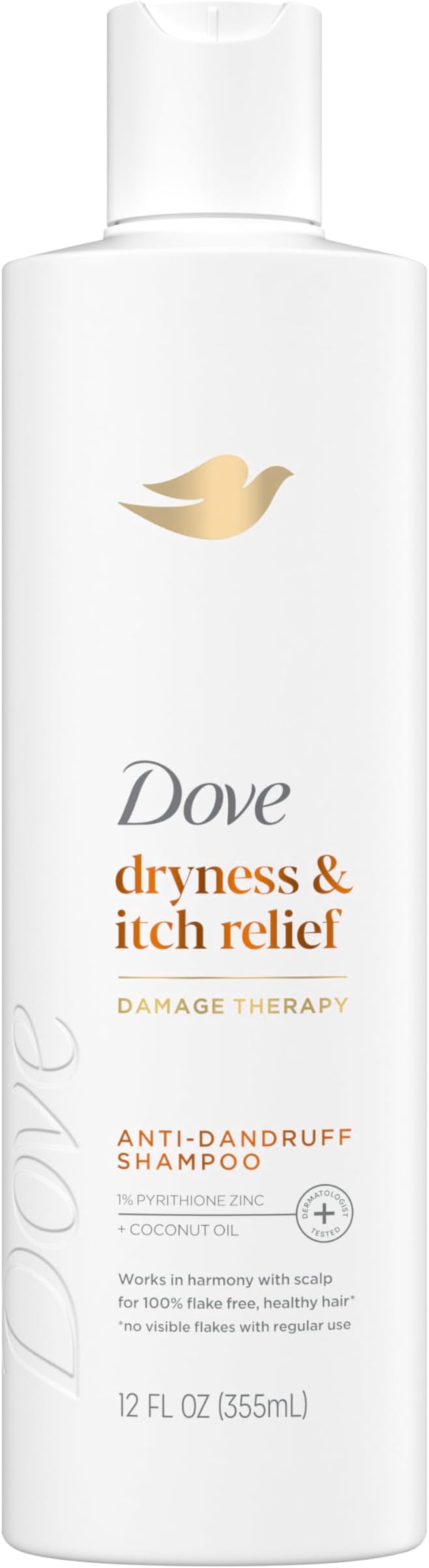 Dove Dryness & Itch Relief Shampoo, 12 Oz