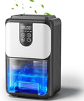 Dehumidifiers for Home Damp 1.8L Portable Dehumidifier Ultra quiet & Auto Shut off 4/8/12/24H/48H Timer compact Dehumidifiers for Drying Clothes Bedroom Bathroom Wardrobe