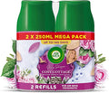 Air Wick Cosy Cottage Frosted Roses & Mistletoe |Freshmatic Max Twin Refill |2 x 250ml |Pack of 1 | Infused with Natural Essential Oils