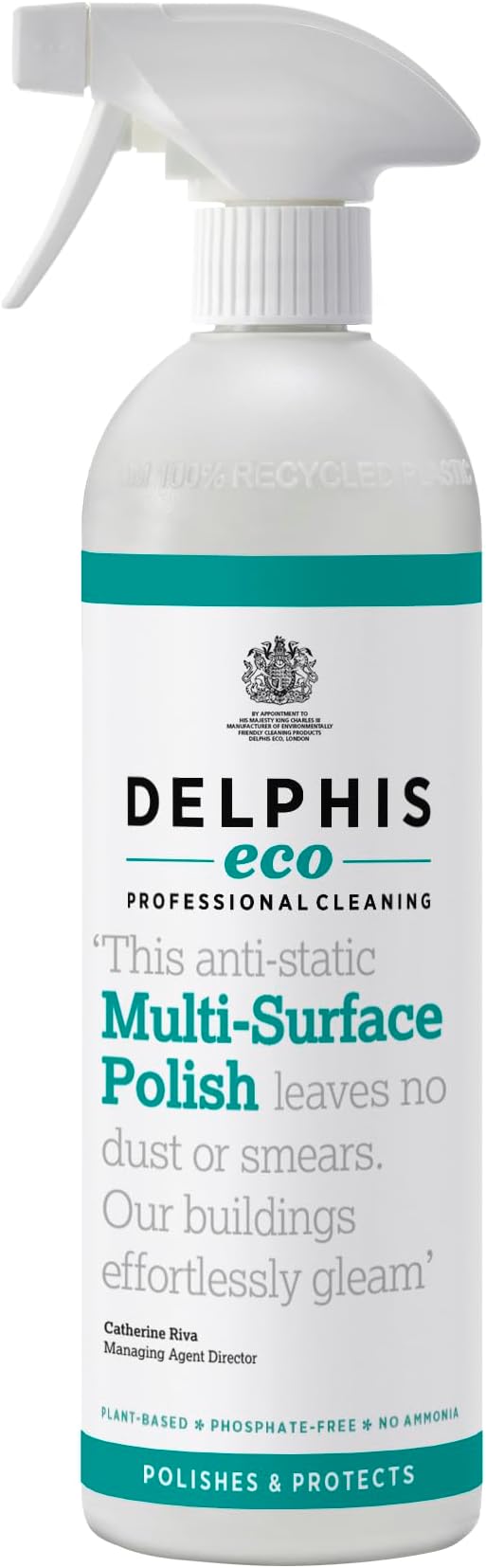 Delphis Eco Multi Surface Polish 700ml | Eco Friendly | Anti Static Polish | Natural Multi-Surface Cleaner