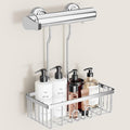 pickpiff Shower Caddy Hanging Organiser Storage - Shower Shelf No Drilling Shower Organiser Hook Over Rack Shampoo Holder for Shower Accessories SS304 Stainless Steel Rustproof