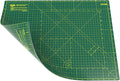 ANSIO Craft Cutting Mat Self Healing A2 Double Sided 5 Layers - Quilting, Sewing, Scrapbook, Fabric & Papercraft - Imperial/Metric 22.5 Inch x 17 Inch / 59cm x 44cm - Green/Green