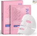 NARAE Korean Glass Mask (4x Pack), Collagen Face Mask for Glass Skin Glow, Overnight or 3-4 Hour Hydrating Hydrogel Collagen Mask with Hyaluronic Acid & Probiotics, Korean Skin Care Masks for Dry Skin