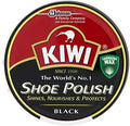 Kiwi Black Leather Shoe Polish 100Ml