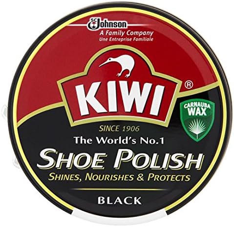 Kiwi Black Leather Shoe Polish 100Ml