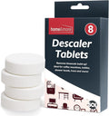 SOL Kettle Descaler Tablets Limescale Remover for Electric Appliances Hard Water Build Up Cleaning Solution for Kitchen Use Suitable for Electric Kettles Coffee Makers and Household Heating Equipment