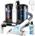 Carpet Cleaner, Portable Spot Cleaner 600W, Pro 18Kpa Upholstery Cleaner to Remove Spills & Pet Messes, Carpet Stain Remover for Carpets, Upholstery, Stairs, Car & Sofa Cleaner (White)