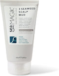 Sea Magik - Scalp Mask for Itchy, Sensitive and Dry Scalp and Hair, 3 Organic Seaweed with Dead Sea Mud, Conditioner with Salicylic Acid, Long Lasting Hydration, Vegan, Cruelty Free (150ml)
