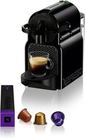 Nespresso DeLonghi EN 80.B - Inissia Capsule Coffee Pod Machine - Auto Brew Stop, fast Heat-up, auto Off - 0.8 Liters, 19 Bar - incl. 16 Pods - black
