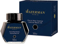 Waterman Fountain Pen Ink | Intense Black | 50ml Bottle