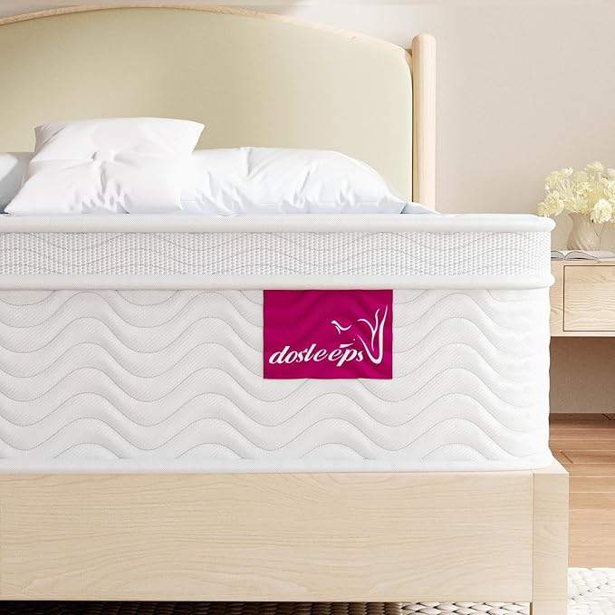 King Size Mattress 5FT | 11" Extra Thick Memory Foam & Pocket Sprung | 9-Zone Orthopedic Support,Medium Firm,Motion Isolation,Edge Support 150x200x28cm