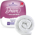 Slumberdown Feels Like Down King Size Duvet 13.5 Tog - Ultra Soft Extra Warm & Snuggly King Quilt for Cold Winter Nights | UK Made, Non-Allergenic & Washable (225 x 220cm)