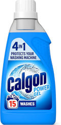 Calgon 4-in-1 Washing Machine Cleaner and Water Softener Gel 750 ml, Removes Limescale, Residue, Dirt, Rust & Malodours, Deep Clean
