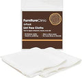 Furniture Clinic 6 Pack Of Lint Free Cleaning Cloths - 6 Cleaning Cloths For Cleaning, Oiling Wooden Furniture, Applying Wood Waxes & More