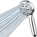 High Pressure Shower Heads with 5 Spray Modes, Powerful Flow Rain Shower Head for Low Water Pressure