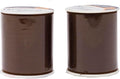 Korbond 320m Sewing Thread –2 x 160m Spools - Brown Polyester – Hand and Machine Sewing