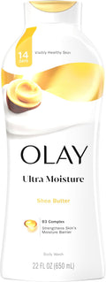 Olay Ultra Moisture Body Wash - 22 oz (650 ml) … (Shea Butter)