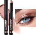 Eyeshadow Stick Soft Creamy Matte Shimmer Eye Shadow Pencil Crayon Highlighting Pigmented Shiny Eyeshadow Pencil Waterproof Classy Shimmer Eye Shadow Sticks (#10)